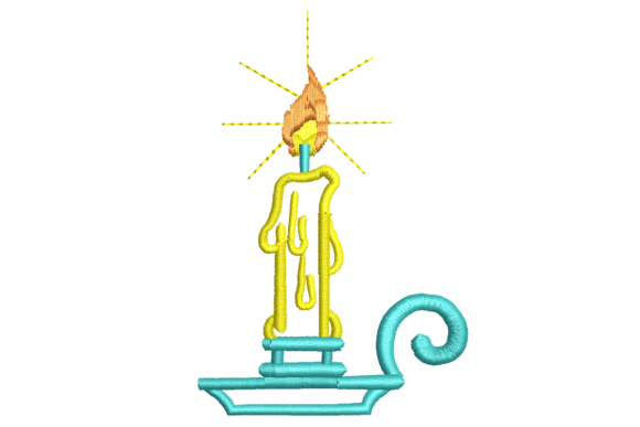 Candle Embroidery Design: A Craft Fair Review