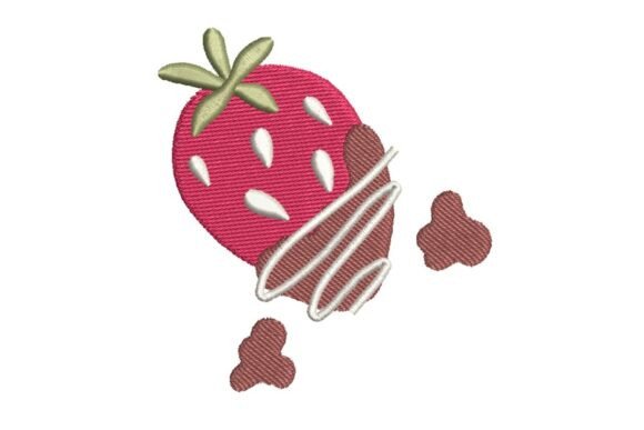 Chocolate Dipped Strawberry Embroidery Design Review