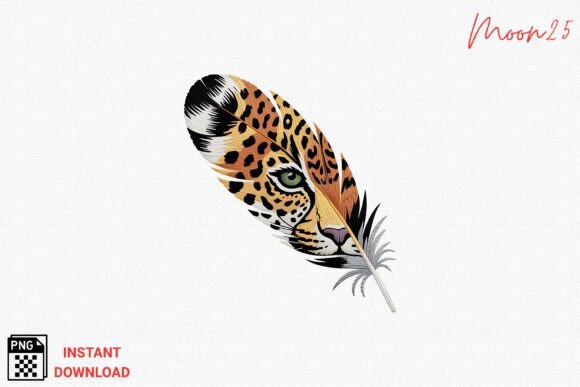 Leopard Feather Embroidery PNG Review