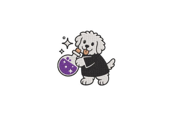 Review: Magic Dog Potion Embroidery for Halloween
