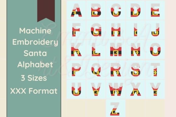 Santa Machine Embroidery Alphabet Review