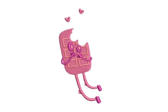 Shy Valentine Chocolate Bar Embroidery Review