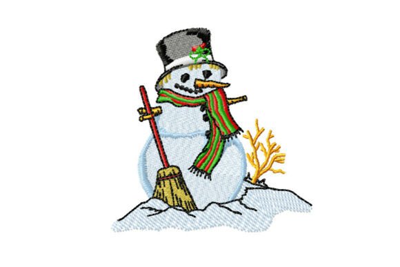 Snowman Christmas Embroidery Design Review